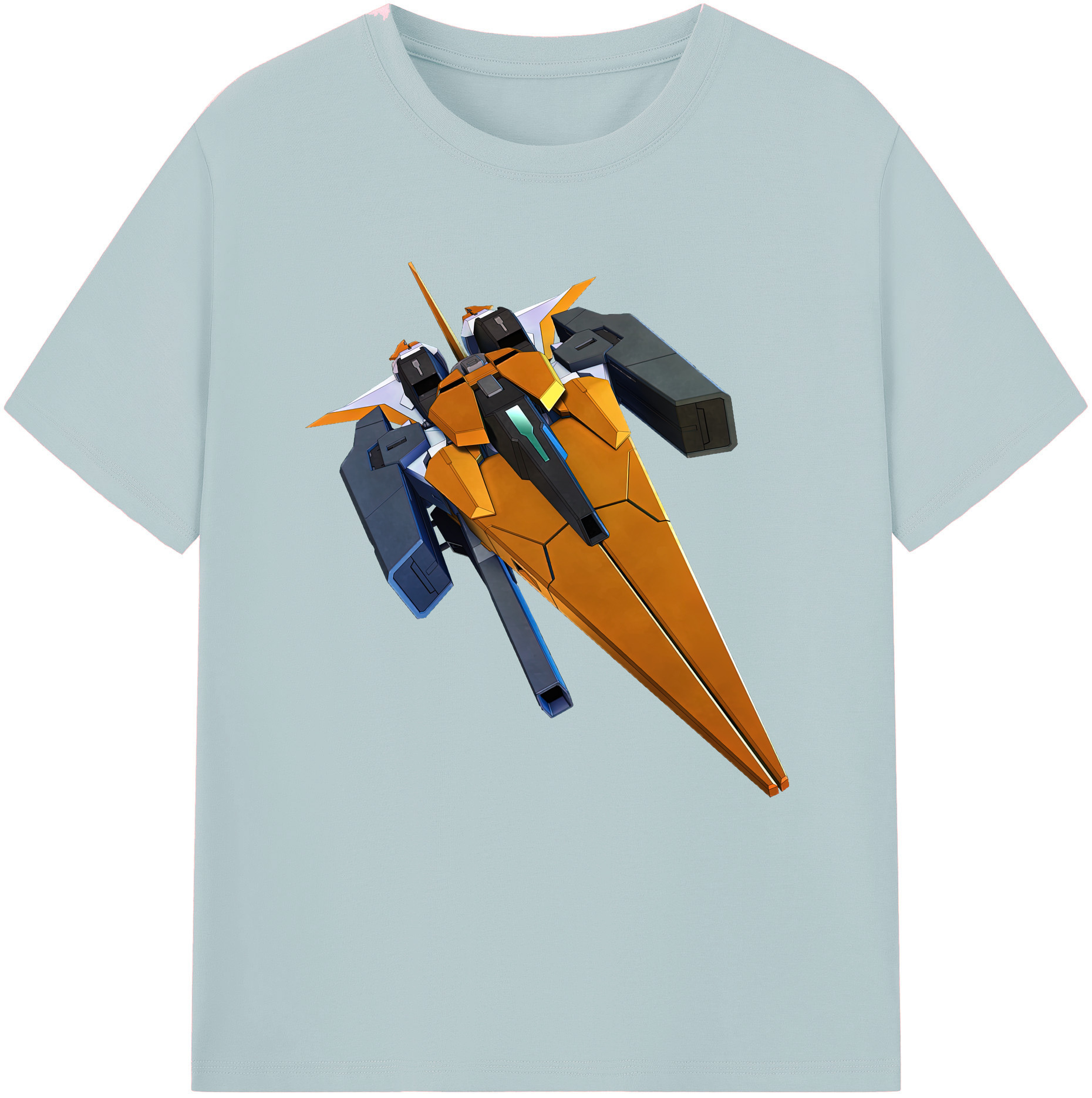 （画像用） 機動戦士ガンダム Mobile Suit Gundam 綿100％半袖Tシャツ（フロントプリント）